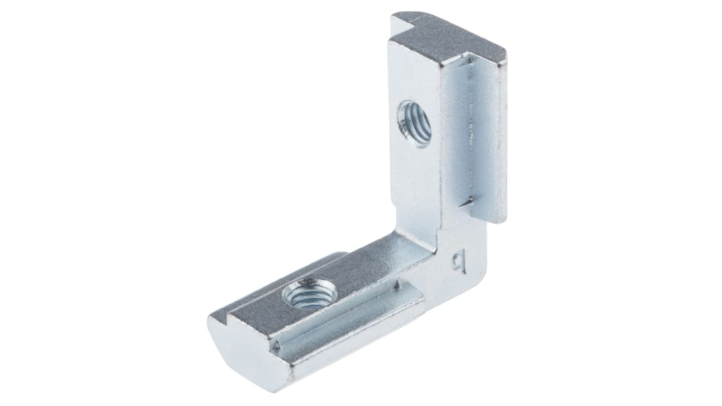 Bosch Rexroth M6 Inner Bracket, Connecting Component, Strut Profile 30 mm, 40 mm, 45 mm, 50 mm, 60 mm, Groove Size 8mm