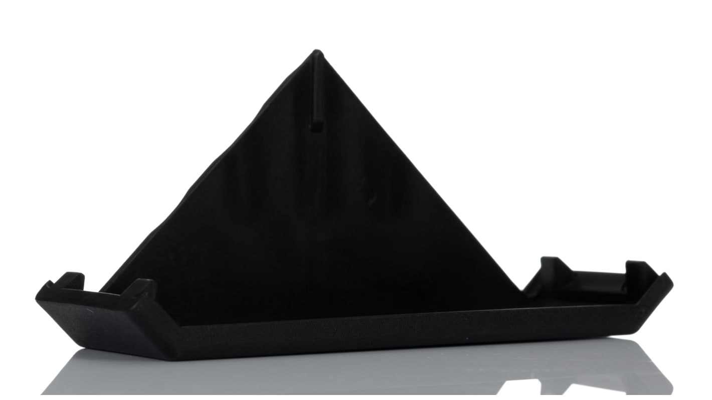 Bosch Rexroth Black Polypropylene Angle Bracket Cap, 45 x 90 mm Strut Profile, 10mm Groove