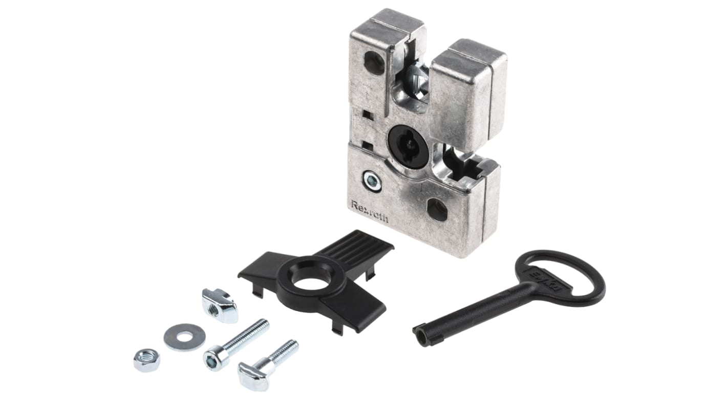 Bosch Rexroth Die Cast Aluminium Door Lock, 8mm Slot, 30 mm, 45 mm Strut Profile