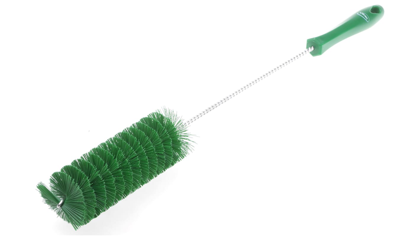 Scovolino Vikan, con setole in PET di 23mm, colore Verde