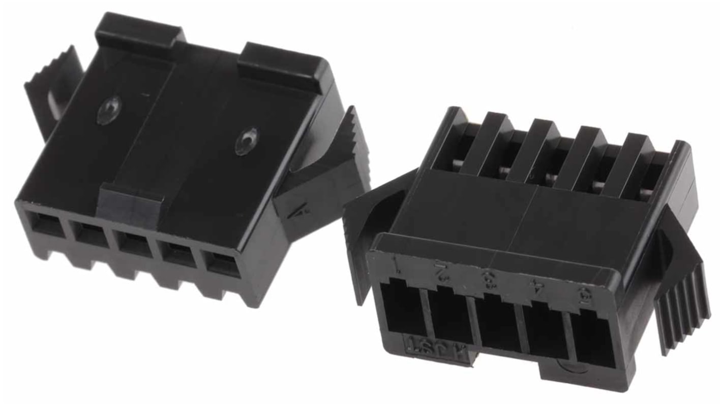 JST Male Connector Housing, 5 Way, 1 Row