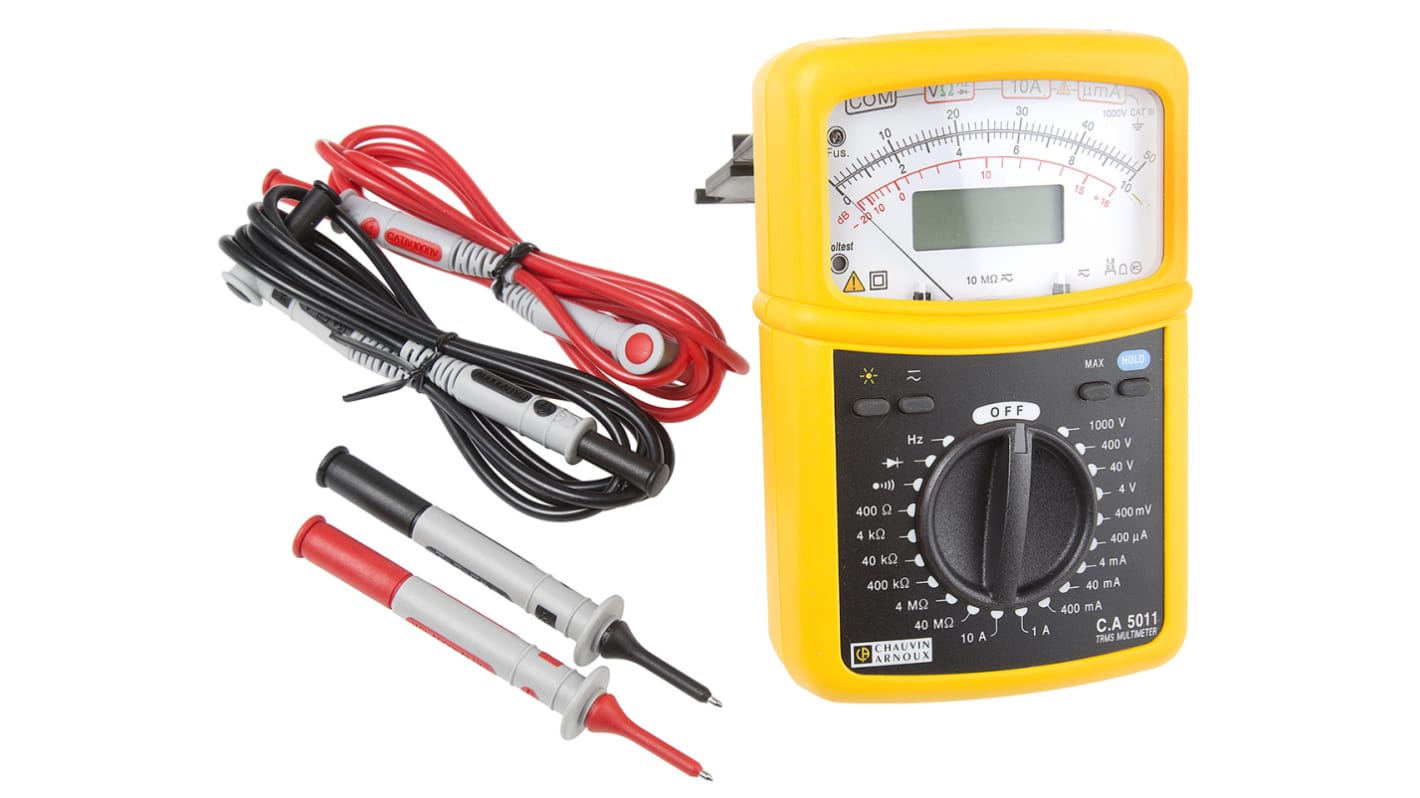 Chauvin Arnoux CA 5011 Handheld Analogue Multimeter