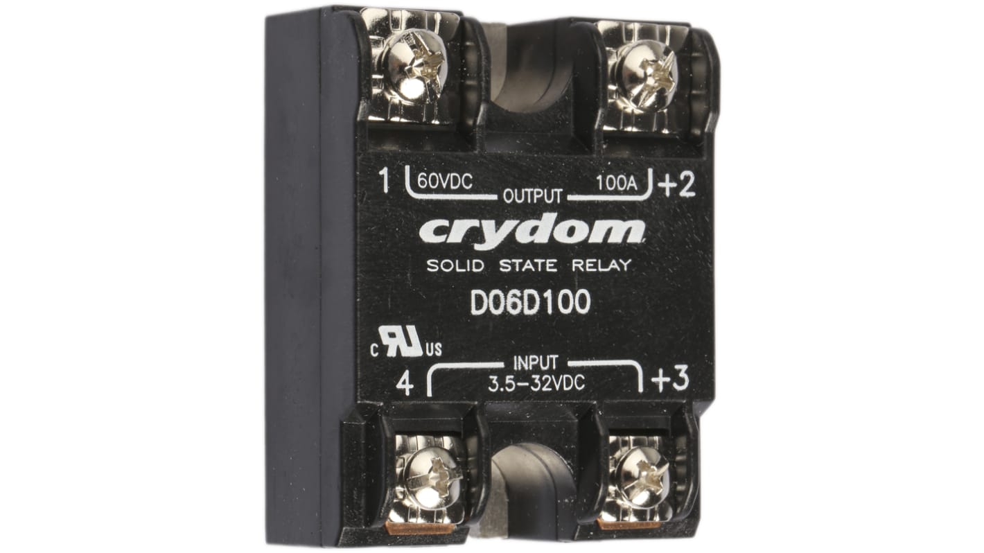 激安アウトレット通販 レディース A, 100 ソリッドステートリレー, Crydom Sensata 60 表面 dc, V タイムセール