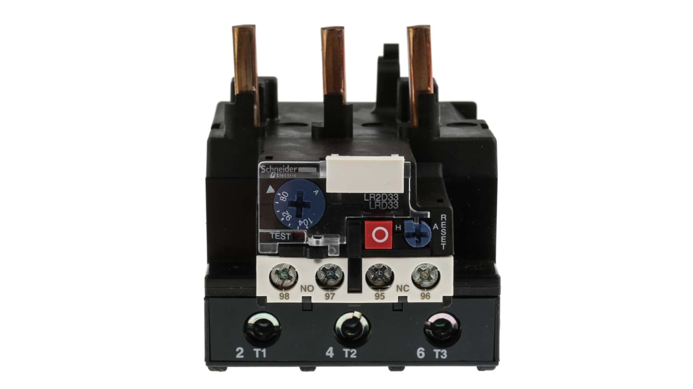 Schneider Electric LRD Thermal Overload Relay 1NO + 1NC, 80 → 104 A F.L.C, 104 A Contact Rating, 3P, TeSys
