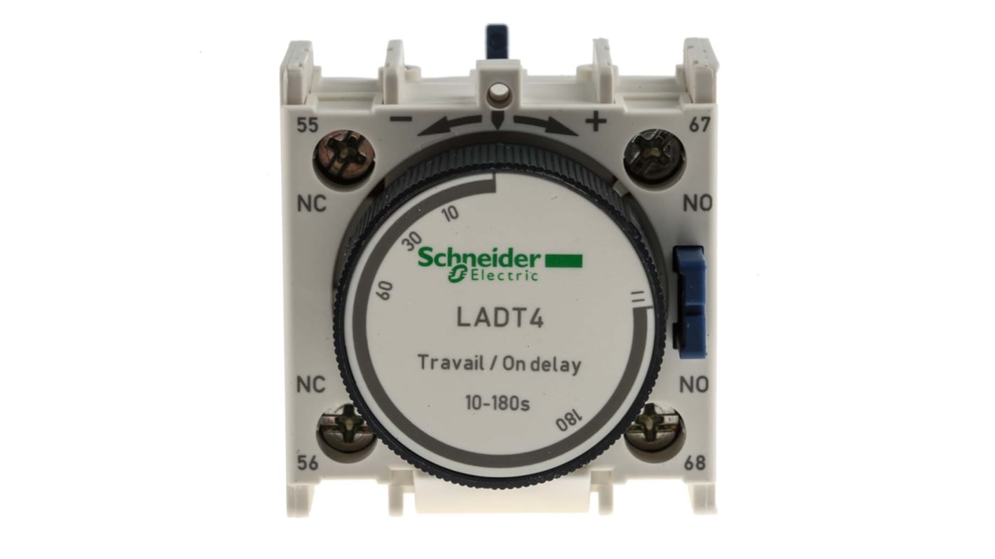 Schneider Electric TeSys Serie D Pneumatischer Zeitgeber Analog (Ansprechverzögerung) 10 → 180s