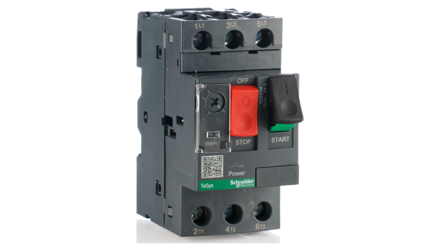 Interruttore automatico del motore Schneider Electric, 690 V, 1 → 1,6 A TeSys