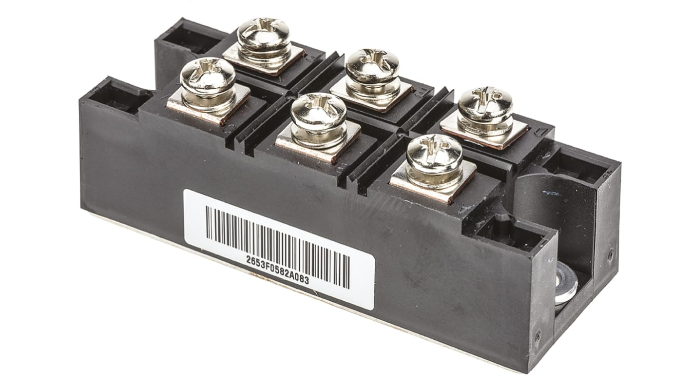Vishay 整流用 ブリッジダイオード 90A, 1200V, 94 x 35 x 39mm Vishay 整流用 ブリッジダイオード 90A, 1200V, 94 x 35 x 39mm