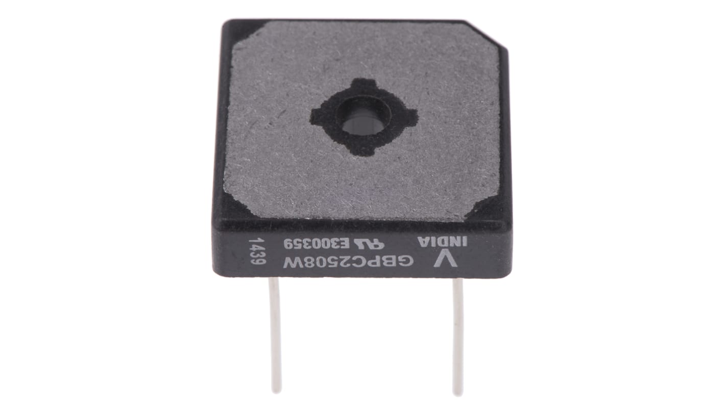 Vishay Bridge Rectifier, 25A, 800V, 4-Pin