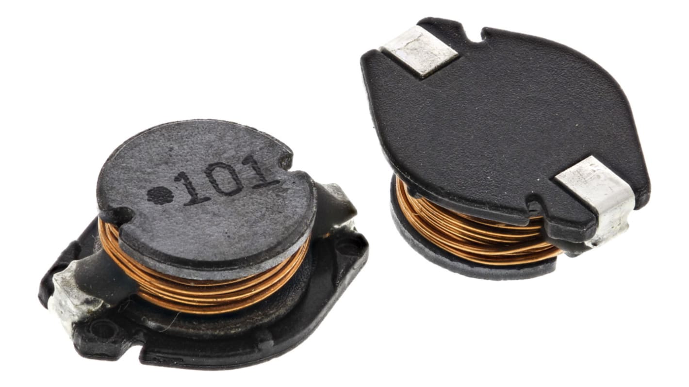 Wurth Elektronik 绕线电感, 100 μH, 1.4A, 330mΩ, ±10%容差, 12.7 x 10 x 5mm, WE-PD4系列