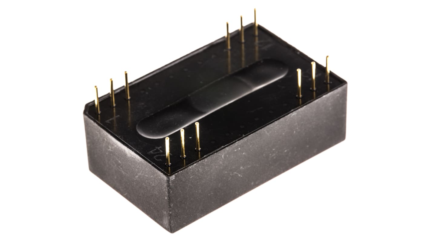 TRACOPOWER TEL 3 DC-DC Converter, 12V dc/ 250mA Output, 9 → 18 V dc Input, 3W, Through Hole, +85°C Max Temp