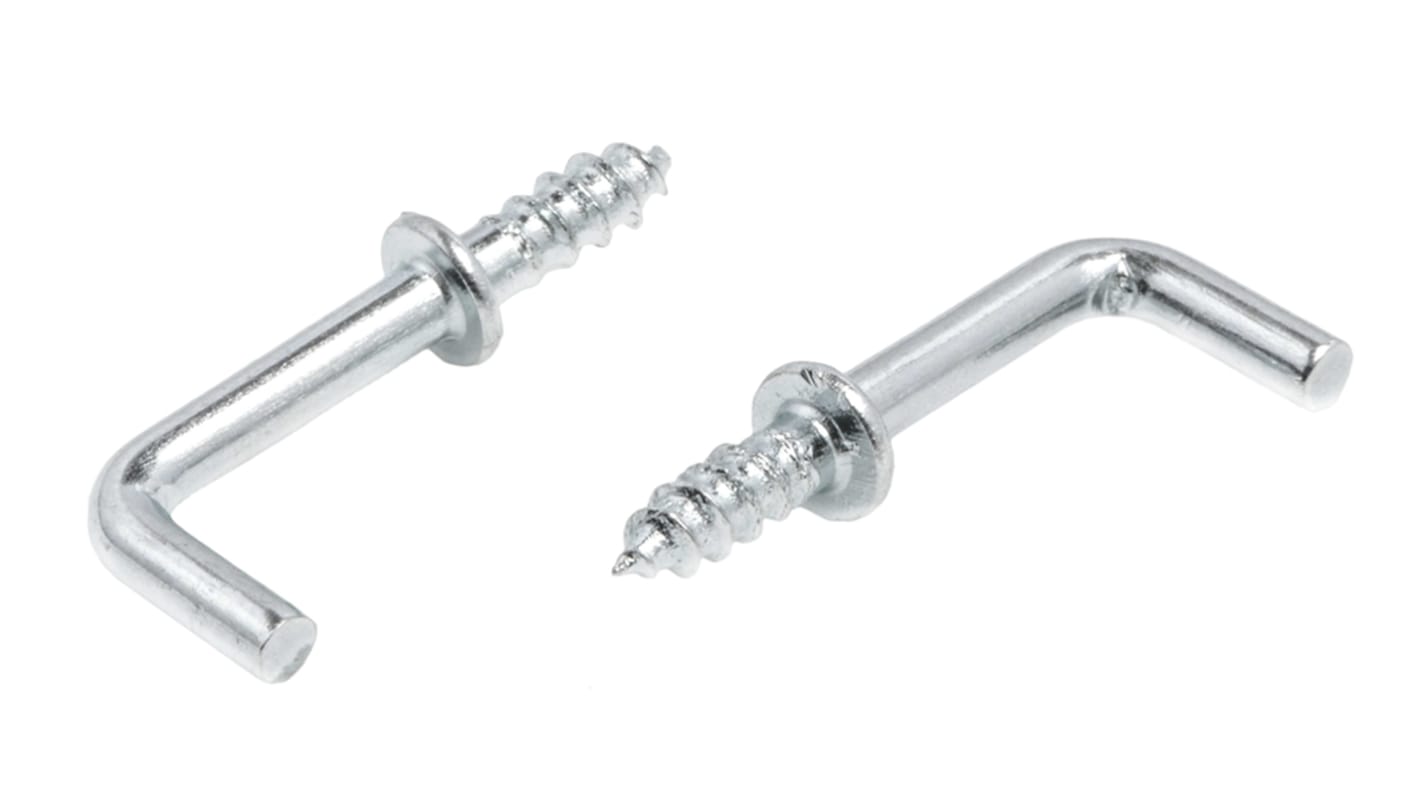 RS PRO Steel, Screw Hook, 20mm, 13mm