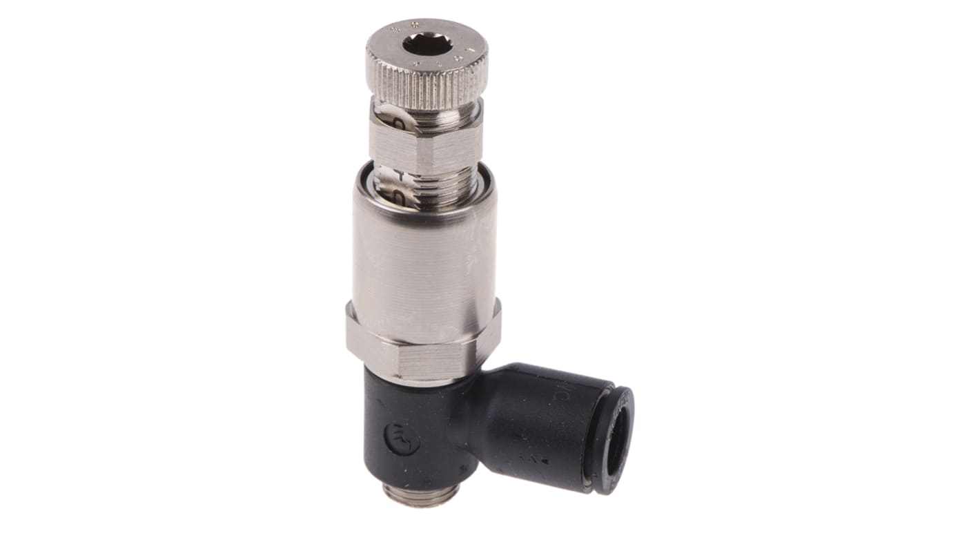 Legris 7300 Threaded Tube Regulator, G 1/8 Male x 8mm, 1/8 in