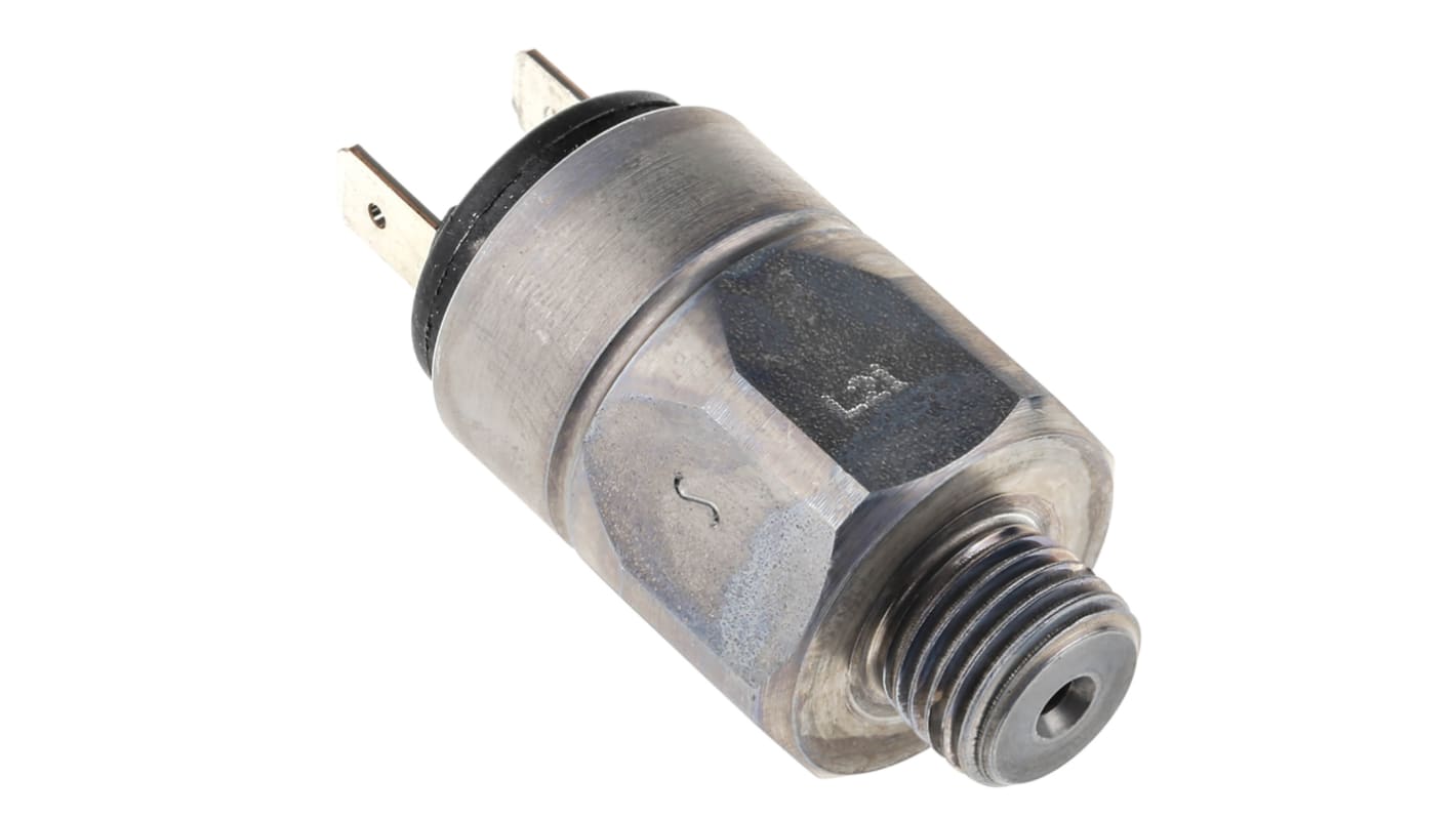 Suco 01664 Series Pressure Sensor, 0.1bar Min, 1bar Max, Relay Output