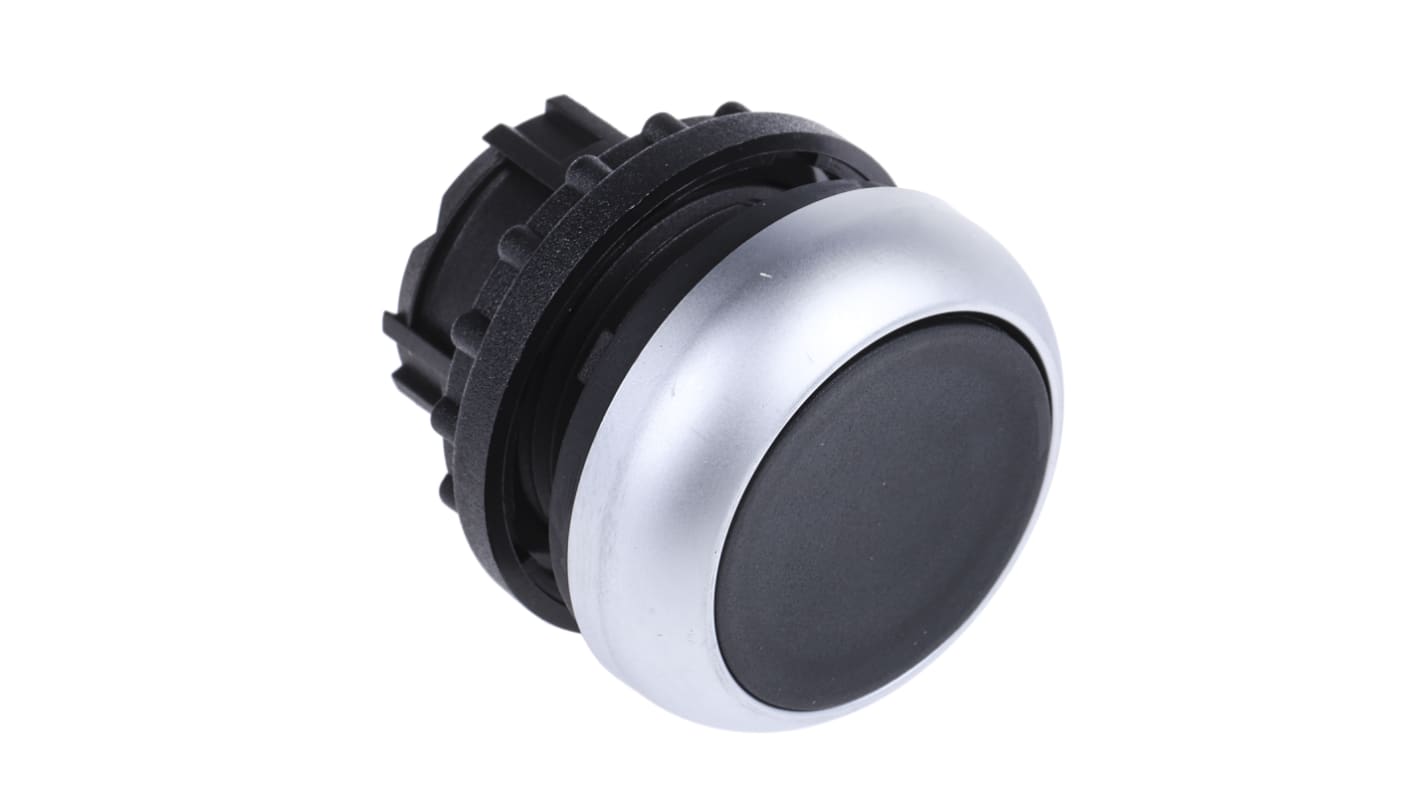 Eaton 黑色圆形按钮头, Φ22mm开孔, Φ29.7mm按钮, 瞬时, IP69K, RMQ Titan M22系列