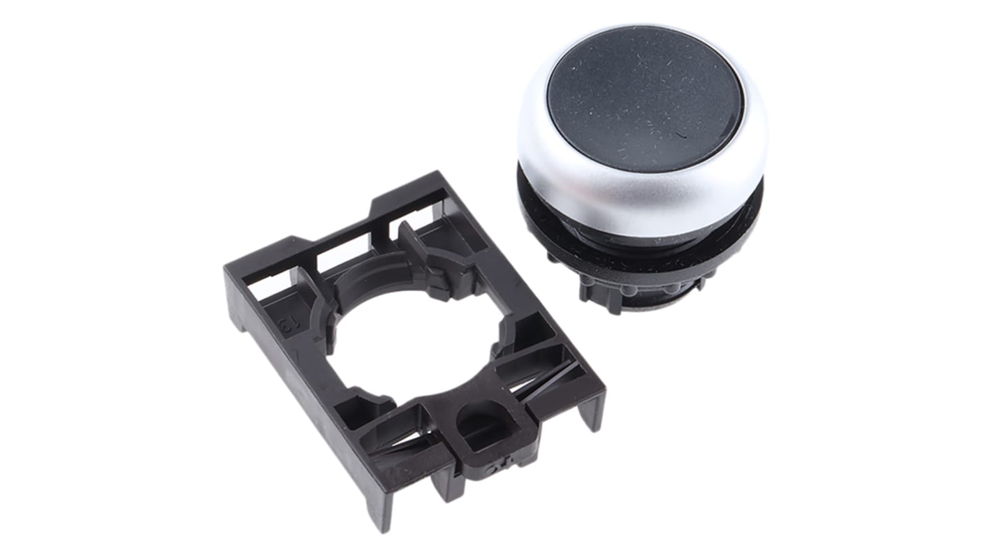 Eaton 黑色圆形按钮头, Φ22mm开孔, Φ29.7mm按钮, 维护, IP69K, RMQ Titan M22系列