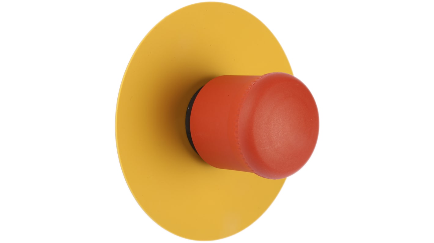Eaton RMQ Titan M22 Series Pull to Release Emergency Stop Push Button, Front, 22mm Cutout, IP69K