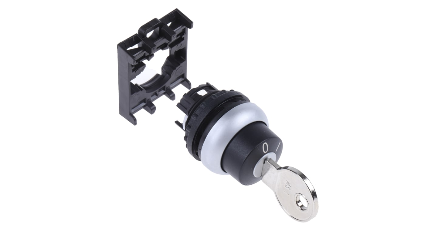 Eaton RMQ Titan 2-position Key Switch Head, Latching, 22mm Cutout