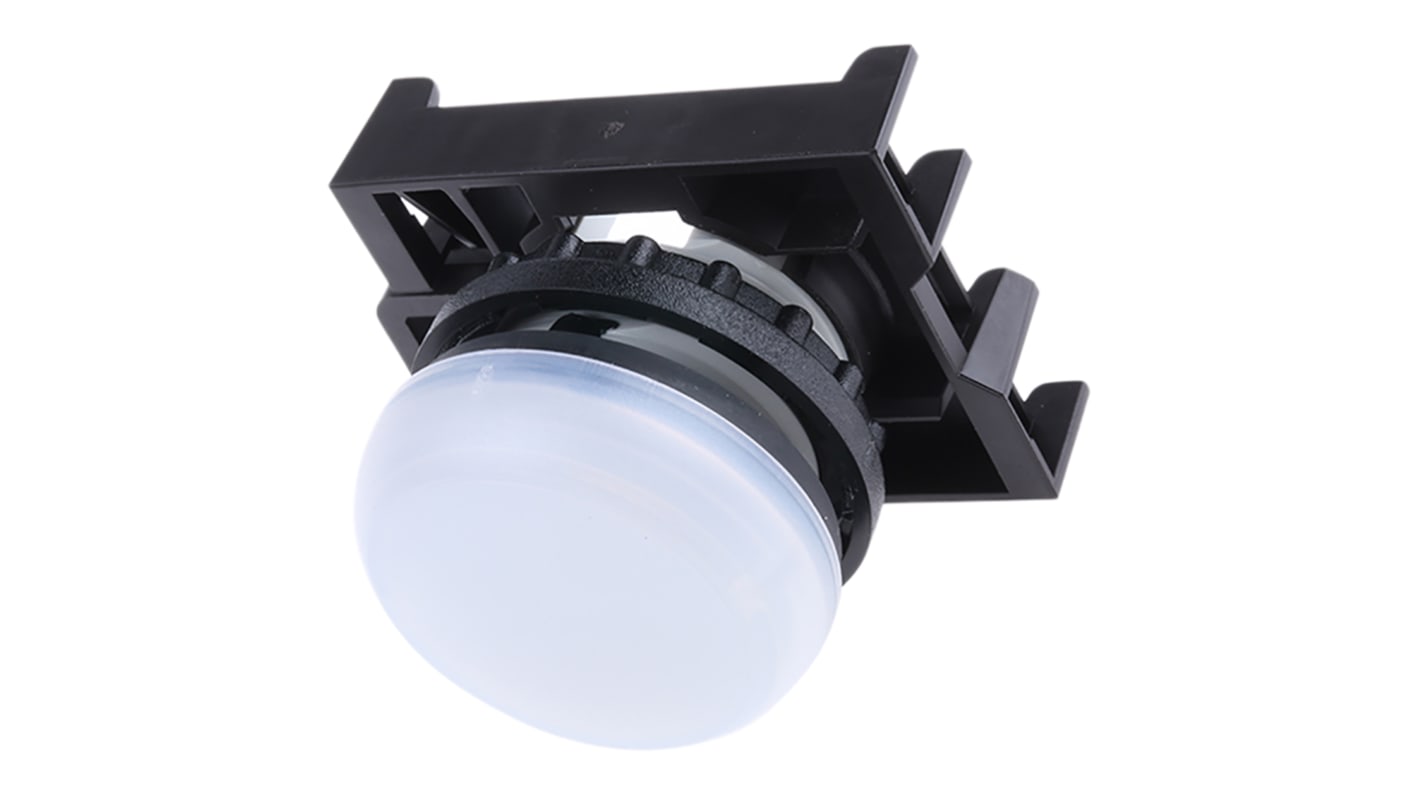 Eaton 圆形按钮指示灯头, Φ22.5mm开孔, 白色光, 塑料制, 嵌入式面板安装, IP69K, RMQ Titan M22系列
