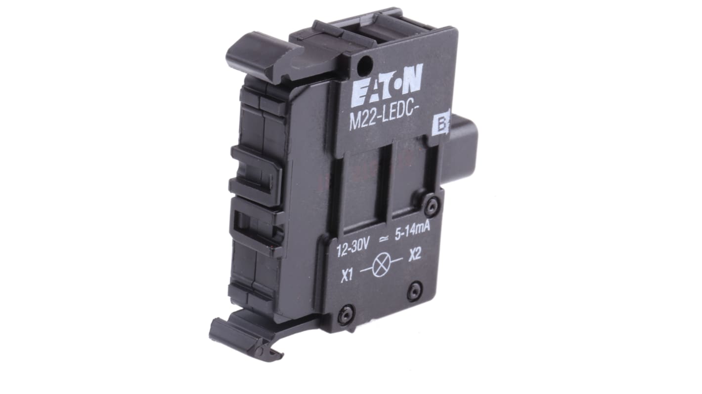 Eaton RMQ Titan M22 LED-Block Anzeigenblock LED Blau beleuchtet, 12 → 30V ac/dc für Serie M22 Schraubanschluss