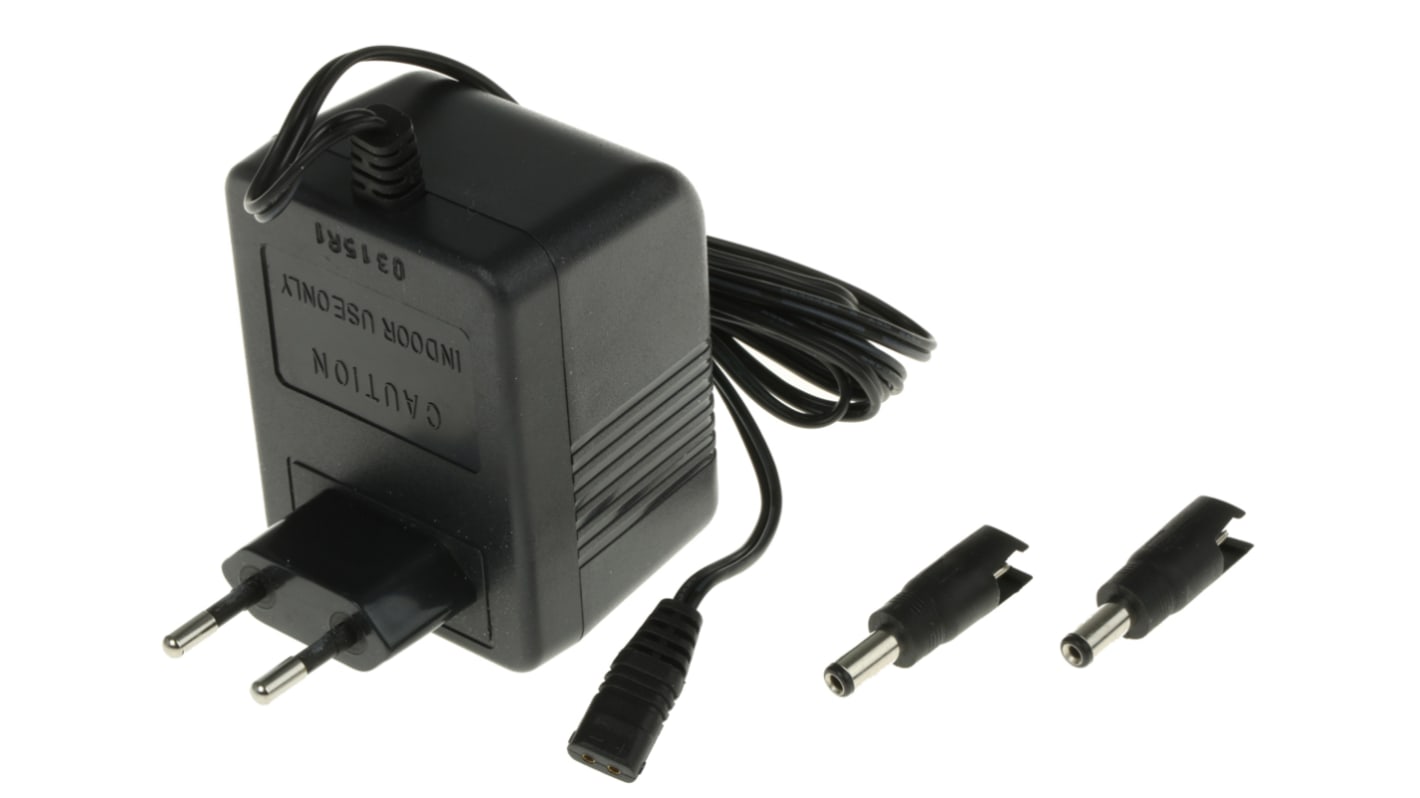 Mascot 12W Plug In Power Supply 12V dc Output, 1A Output