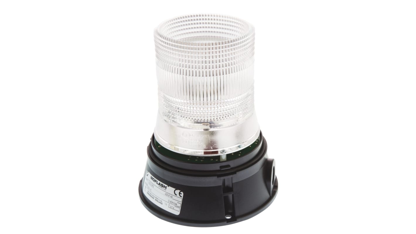 Moflash X 500 Series Flashing Beacon, 230 V, Surface Mount, Xenon Bulb