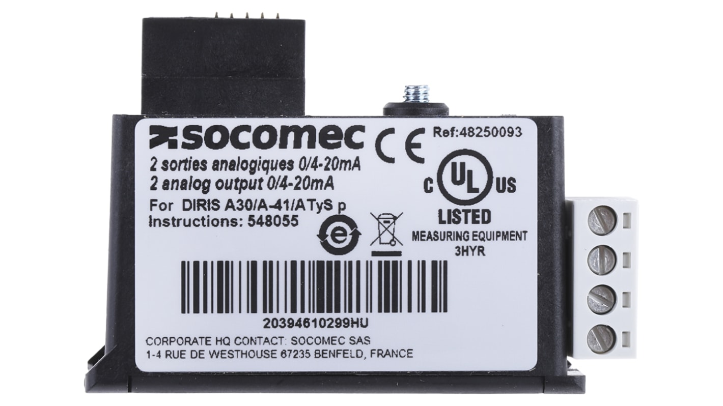 Module E/S pour automate Socomec