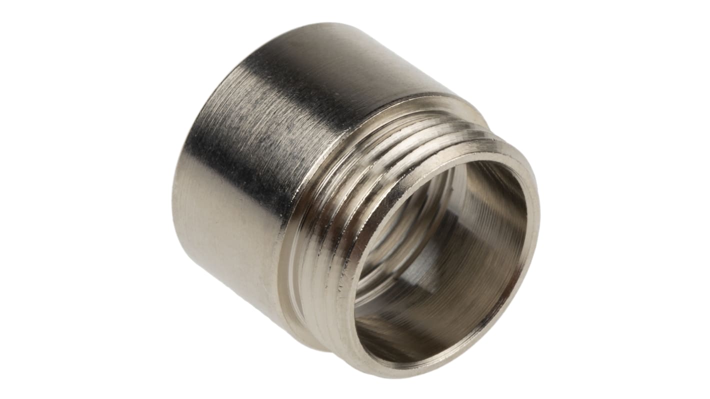 Lapp Cable Gland Adaptor, PG13.5 Exterior Thread, M20 Interior Thread, Nickel Plated Brass, SKINDICHT Series