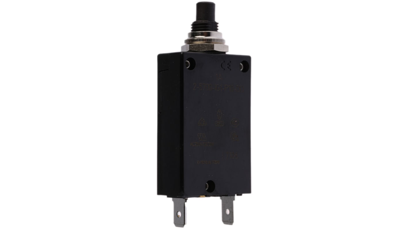 Interruttore termico ETA 2-5700, 1 polo poli, 1A, 250V