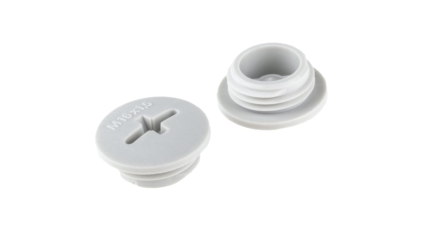 Lapp Blanking Plug, M16, Fibreglass Nylon, 20mm Diameter, Threaded