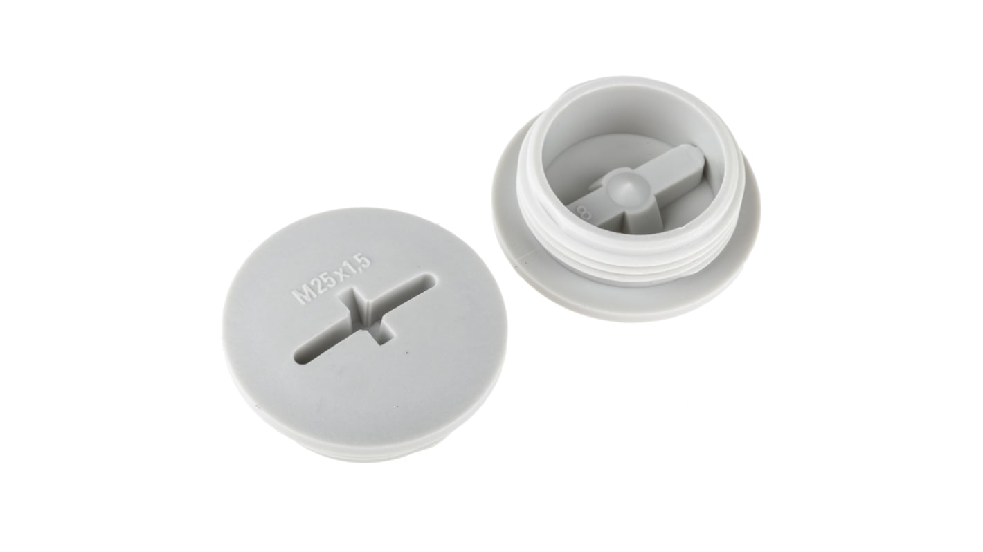 Lapp Blanking Plug, M25, Fibreglass Nylon, Threaded