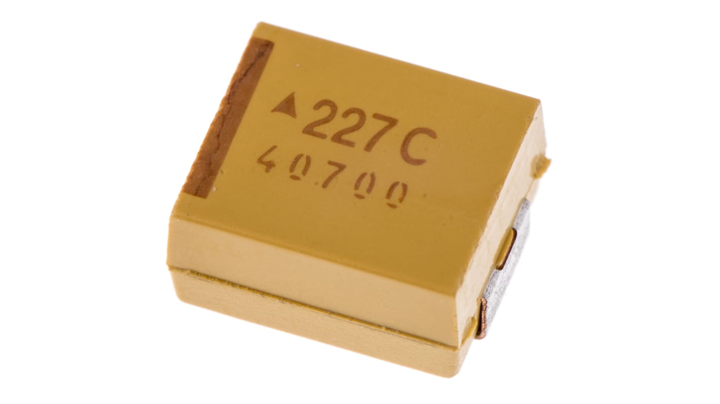 KYOCERA AVX タンタルコンデンサ,220μF,16V dc,7361-38,TPSV227K016R0075