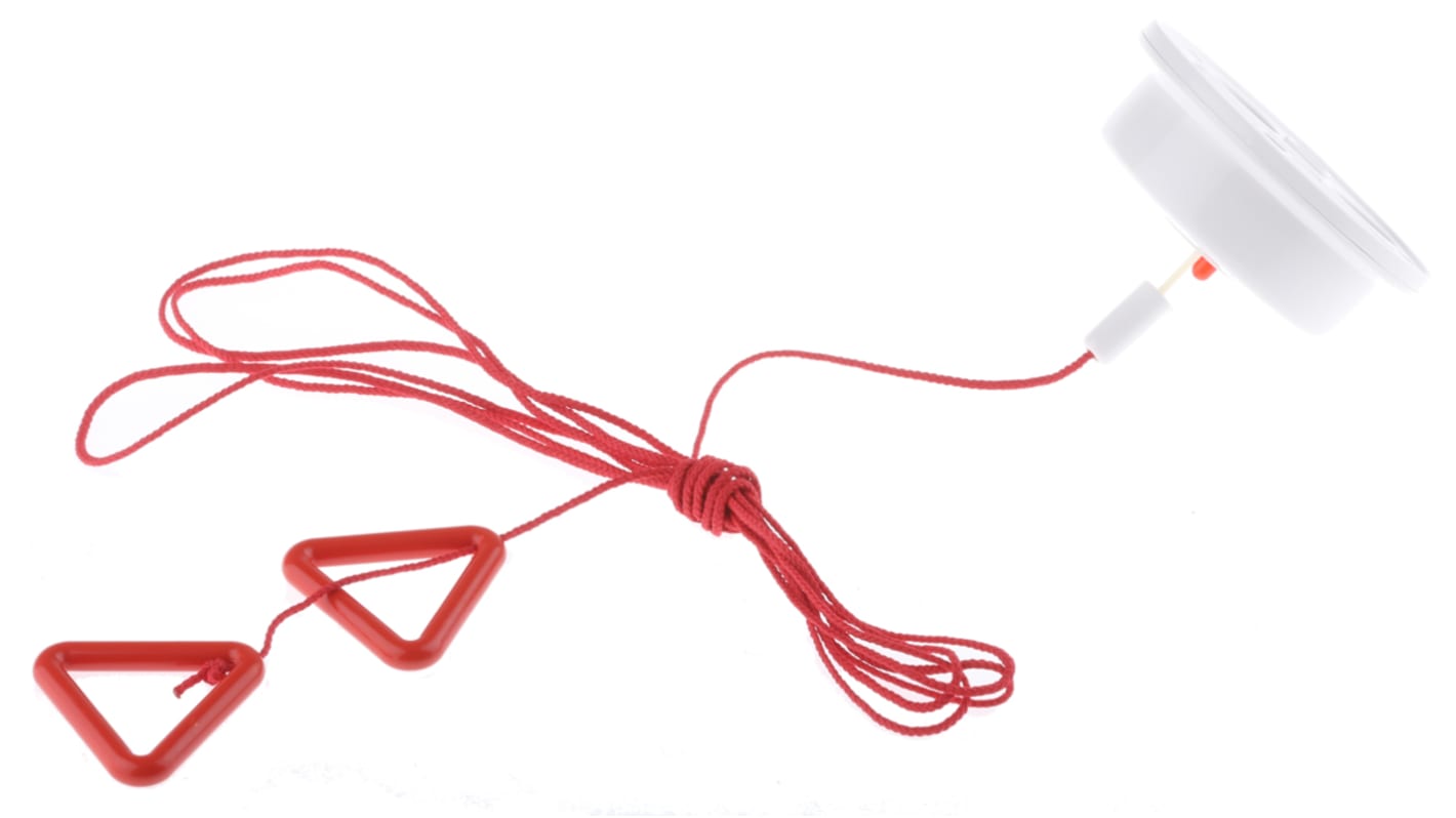 Hoyles Red Ceiling Pull Cord, 5A