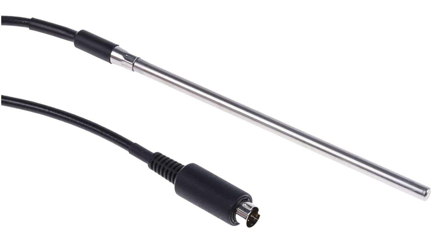 pico Technology PT100 General Temperature Probe, 150mm Length, 6mm Diameter, +200 °C Max