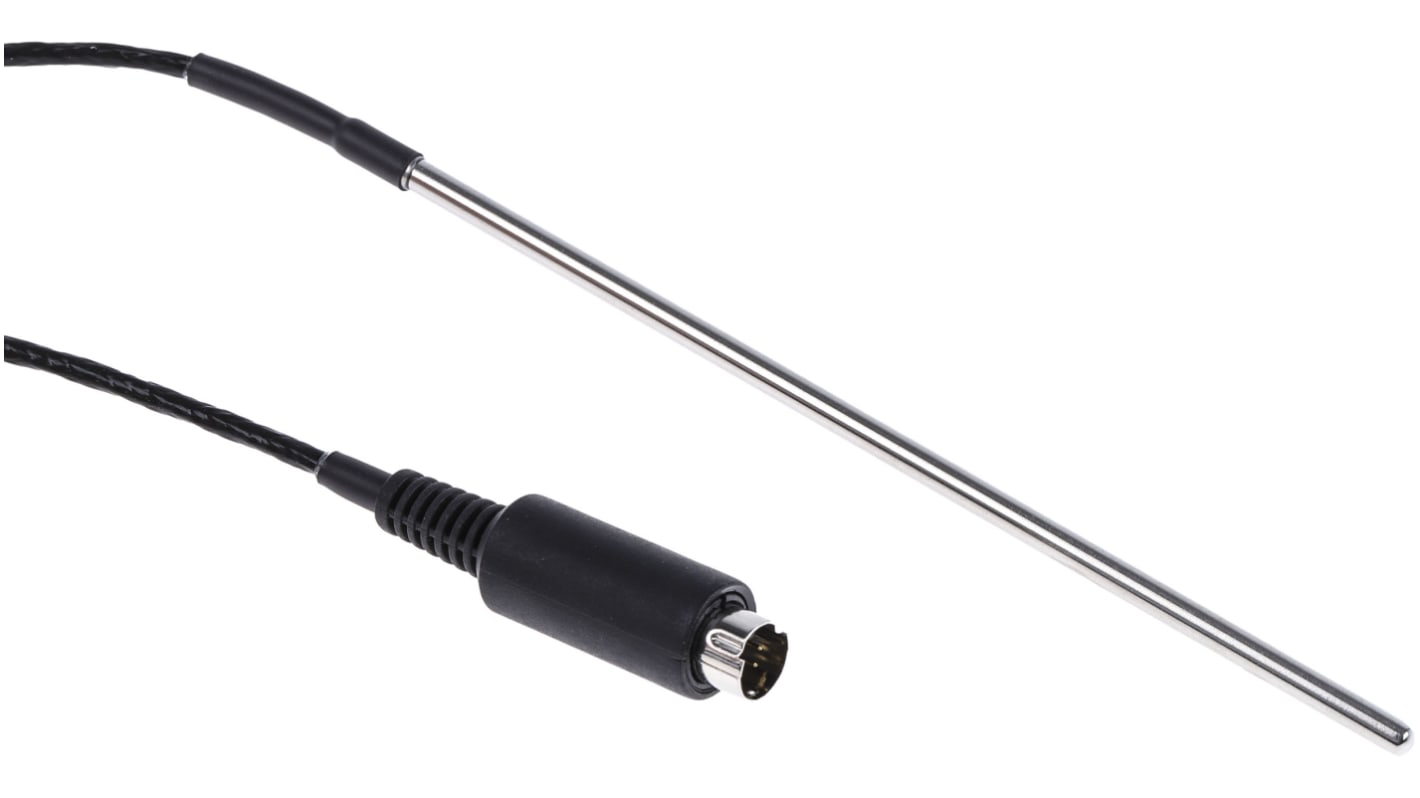 Sonda di temperatura Pico Technology tipo PT100 a immersione, Ø 4mm, lungh.150mm, +250°C max, Cert. LAT