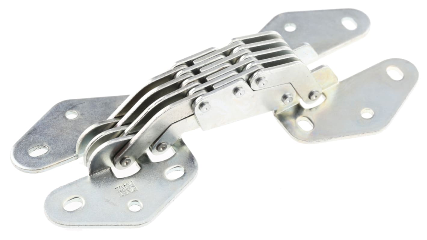 Pinet Steel Concealed Hinge, 58.6mm x 126.5mm x 3.6mm
