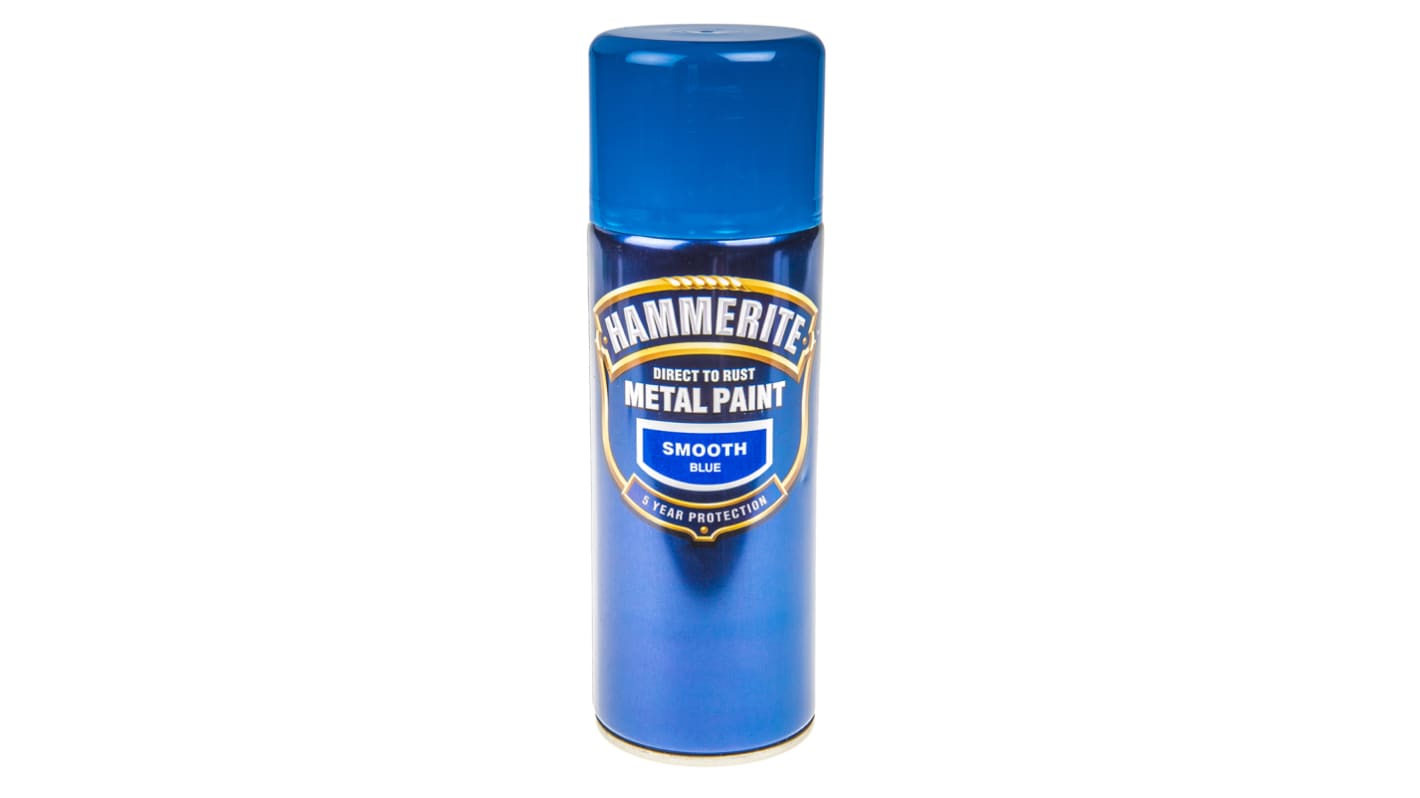 Hammerite 400ml Blue Smooth Spray Paint
