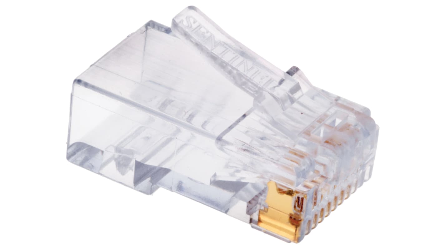 Sentinel 11 Series Male RJ45 Connector, Cable Mount, Cat5e Straight 1 Port 8 -Way