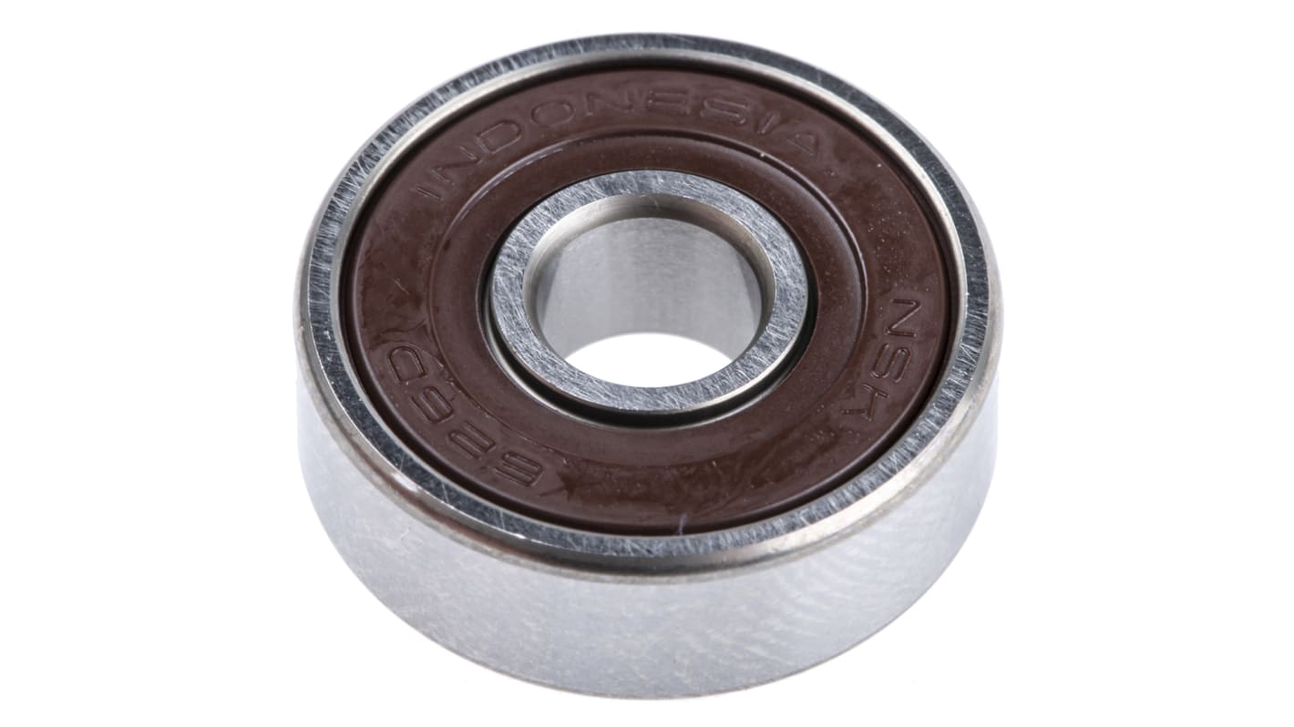 NSK 626DD Single Row Deep Groove Ball Bearing- Both Sides Sealed 6mm I.D, 19mm O.D