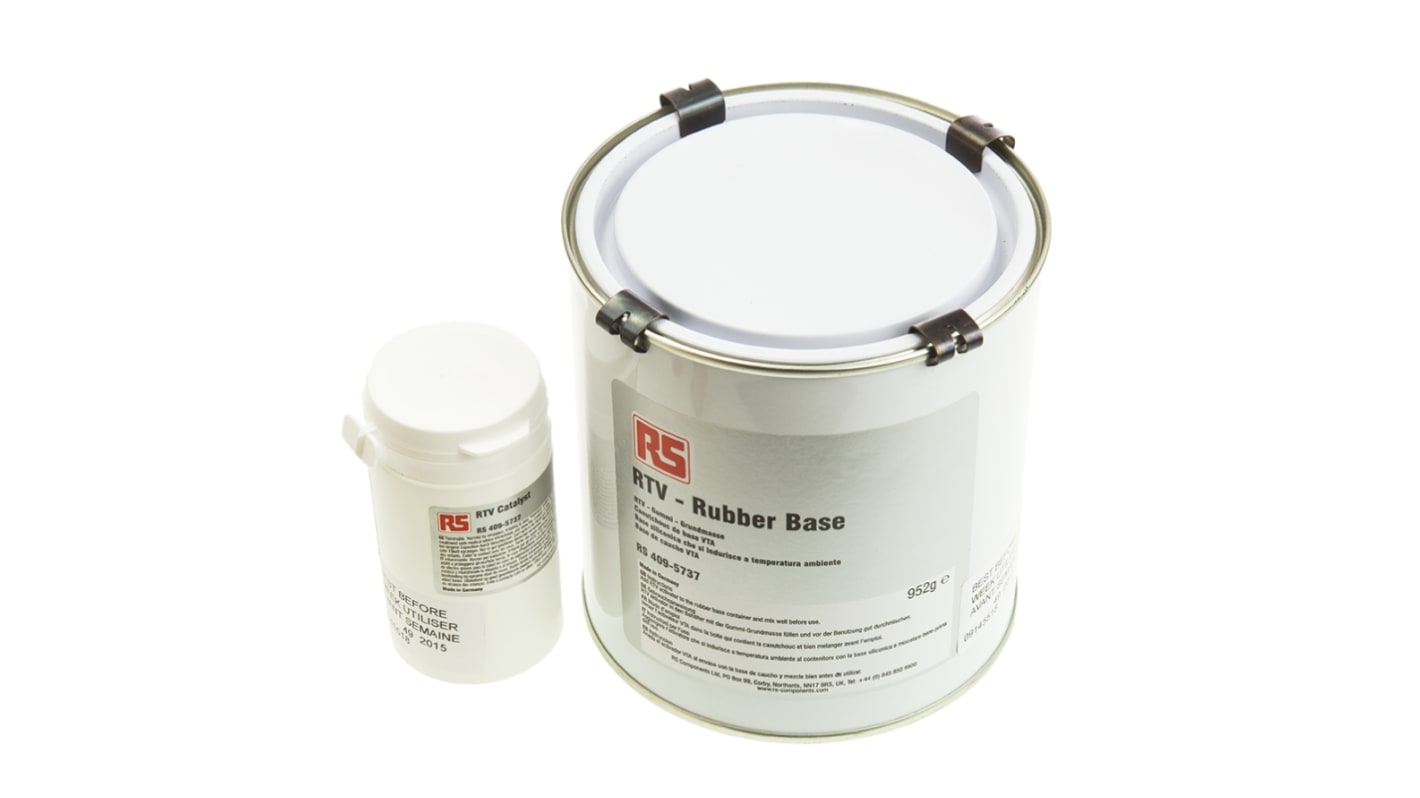 RS PRO White Sealant Paste 1 kg Tub