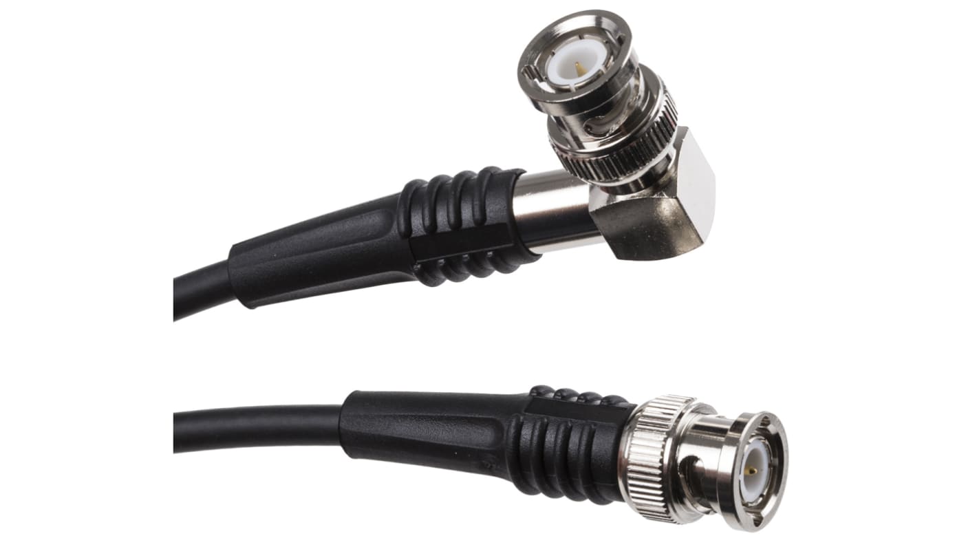 Câble coaxial TE Connectivity, RG58, BNC, / BNC, 1m