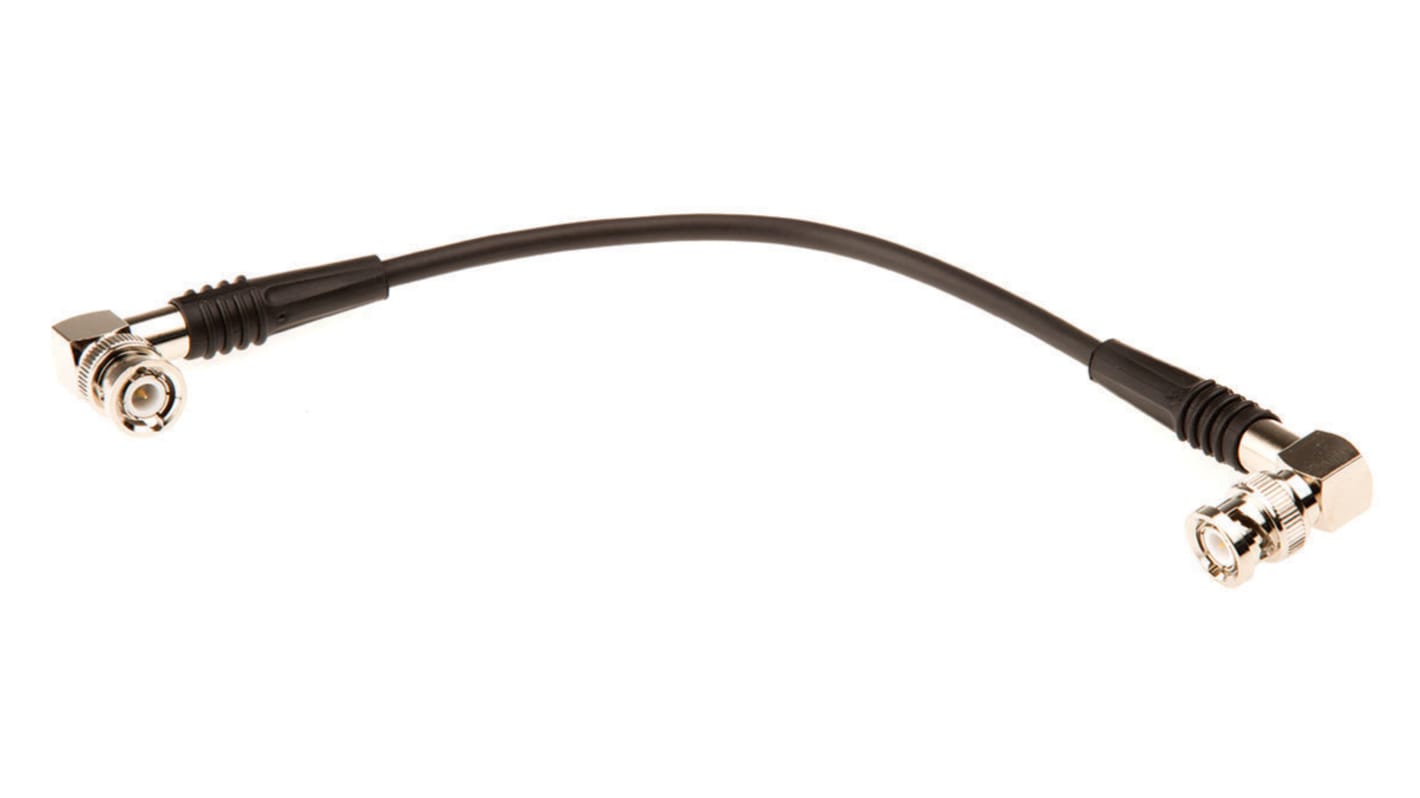 Câble coaxial TE Connectivity, RG58, BNC, / BNC, 250mm