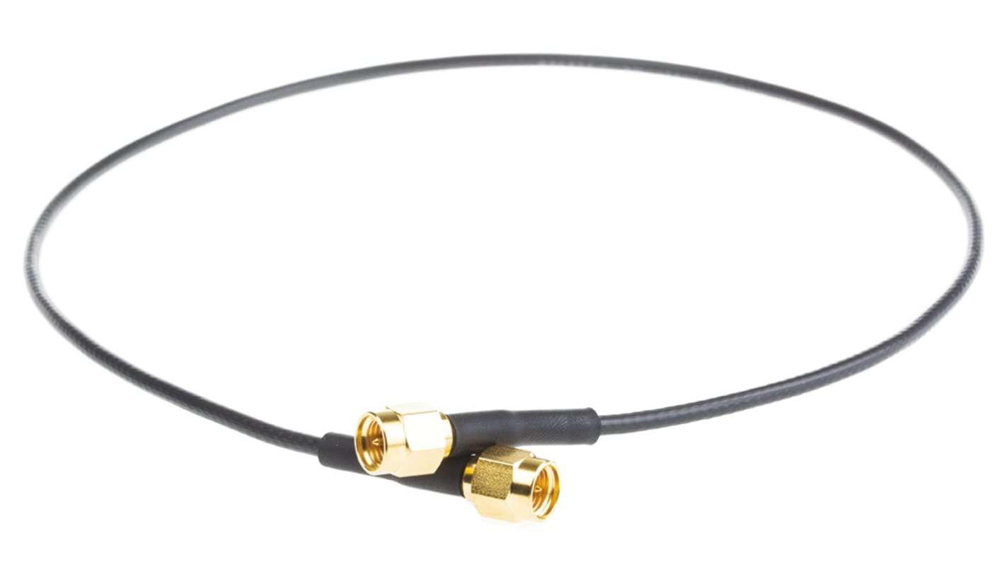TE Connectivity RG174 Koaksialkabel, 50 Ω SMA til SMA, 500mm