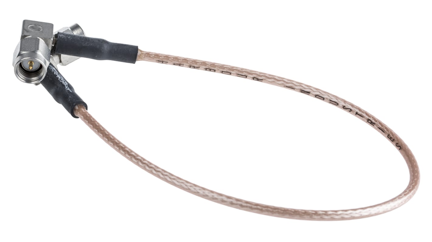 TE Connectivity RG316 Koaksialkabel, 50 Ω SMA til SMA, 250mm