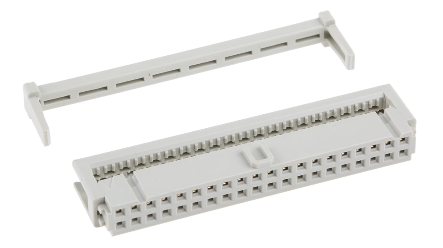 HARTING 40-Way IDC Connector Socket for Cable Mount, 2-Row