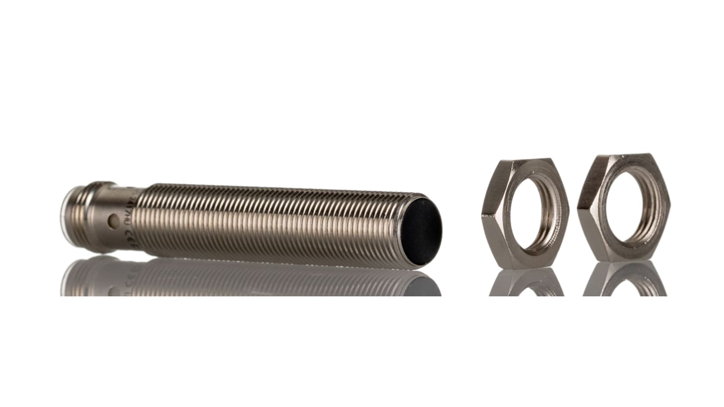 Rs-Online Sensore di prossimità Cilindro filettato BALLUFF M12 rilevamento 2 mm 10 → 30 V c.c