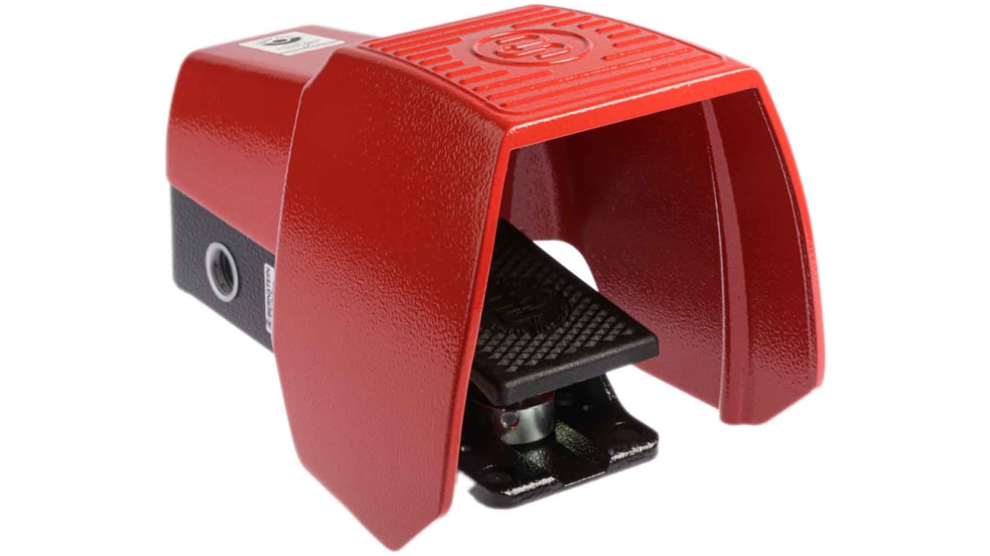 Bernstein AG Foot Switch Momentary Foot Switch - Aluminium Case Material, 2NO/2NC