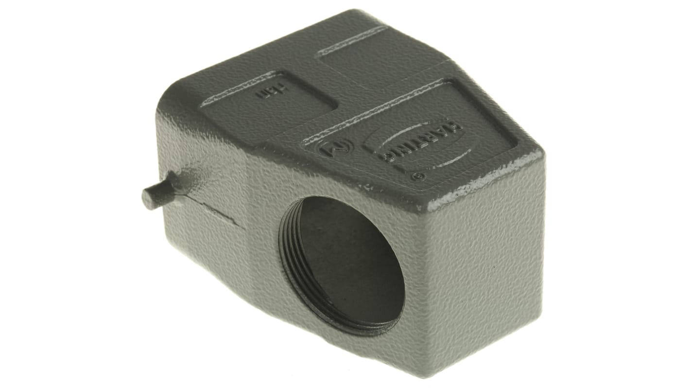 HARTING 重载连接器护罩, 侧入, IP65, Han B系列