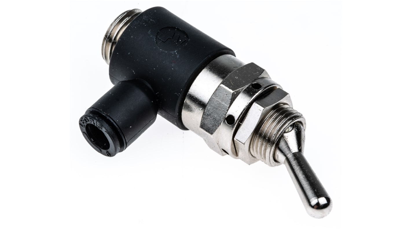 Legris Toggle Lever 3/2 Pneumatic Manual Control Valve 7801 Series, G 1/4, 1/4in, III B
