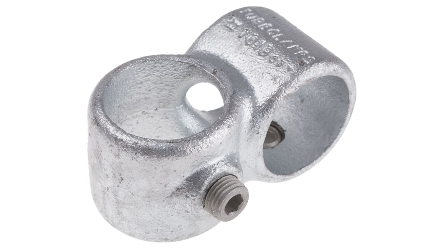 RS PRO M6, M8 90° Connector Connecting Component, Strut Profile Type 1, Round Tube Size Type 1