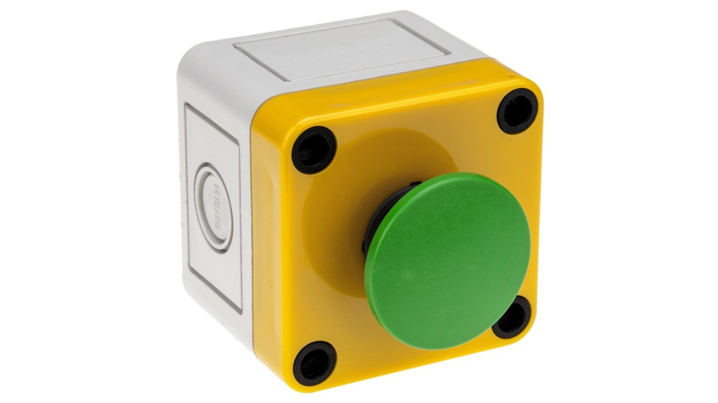 APEM Pull Release Emergency Stop Push Button, Surface Mount, IP65